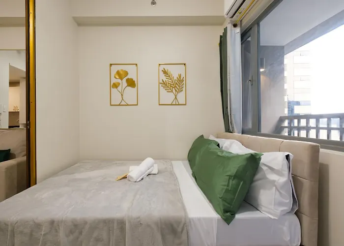 Luxe 1br With Wifi, Karaoke And Balcony Near Sm Megamall *