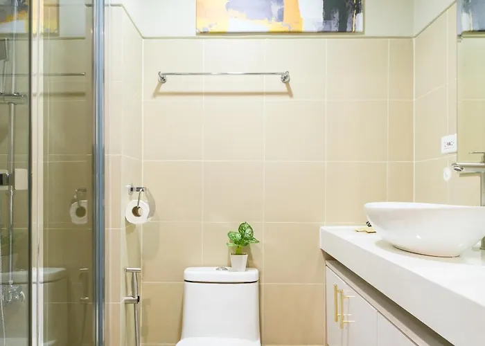 Luxe 1br With Wifi, Karaoke And Balcony Near Sm Megamall Manila